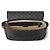 Gucci Borsa a tracolla media GG Emblem Nero - vista 7