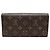 Louis Vuitton Portafoglio lungo Sarah in Monogram Canvas Marrone - vista 5