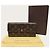 Louis Vuitton Portafoglio lungo Sarah in Monogram Canvas Marrone - vista 6