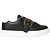 Versace Barock-Schnallen-Sneaker Schwarz
