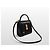 Salvatore Ferragamo Piccola borsa a mano e a tracolla Gancini Boxyz Nero - vista 11
