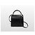 Salvatore Ferragamo Piccola borsa a mano e a tracolla Gancini Boxyz Nero - vista 15