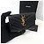 Saint Laurent Cartera de tarjetas sobre para mujer negra Negro - vista 2
