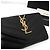 Saint Laurent Cartera de tarjetas sobre para mujer negra Negro - vista 6
