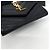 Saint Laurent Cartera de tarjetas sobre para mujer negra Negro - vista 7