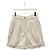 Gucci Pantaloncini in cotone GG Maxi Avorio Bianco
