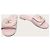 Chanel Mule e pantofola trapuntata in agnello rosa con chiusura a vite dorata - vista 4