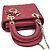 Mini borsa Lady Dior in cannage Christian Rosso - vista 6