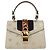 Borsa a tracolla Gucci Bee Star Mini Sylvie Bianco
