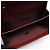 Chanel Borsa a tracolla e crossbody Classic Logo in agnello rosso ruthenium - vista 10