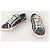 Gucci Denim Blue Three Stripes Tennis Sneaker Blau - Ansicht 3