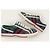 Gucci Denim Blue Three Stripes Tennis Sneaker Blau - Ansicht 5