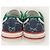 Gucci Denim Blue Three Stripes Tennis Sneaker Blau - Ansicht 7
