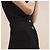 Hermès Falda de punto de cachemira con botones para mujer Noir Negro - vista 4
