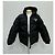 Prada Jaqueta acolchoada de gabardine de Re-Nylon oversized Prata - vista 2