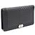 Chanel Cartera larga Boy de piel de cordero con chevron Negro - vista 2