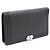 Chanel Cartera larga Boy de piel de cordero con chevron Negro - vista 9