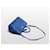 Prada Tote e Borsa a Spalla Vitello Daino Blue - vista 12
