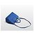 Prada Tote e Borsa a Spalla Vitello Daino Blue - vista 3