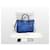 Prada Tote e Borsa a Spalla Vitello Daino Blue - vista 7