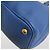 Prada Tote e Borsa a Spalla Vitello Daino Blue - vista 8