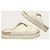 Dior Sandalo Slide in agnello bianco cannage twist - vista 5
