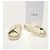 Dior Sandalo Slide in agnello bianco cannage twist - vista 8