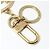 Louis Vuitton Chaveiro de couro Epi Circle da LV cor Ouro Vermelho - vista 3