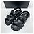 Chanel Sandali con Velcro Black Caviar Nero - vista 2