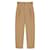 Bottega Veneta Pantalones de sarga de algodón Castaño