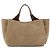 Tod's Mini bolsa tote em camurça com logo - vista 5