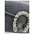 Gucci Mini borsa a tracolla Dionysus in pelle nera con cristalli e catena Nero - vista 20