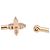 Louis Vuitton Bracciale Blossom Twist in Diamante Edil Rosa - vista 4