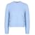 Bottega Veneta Schwerer Wollpullover mit Messingknöpfen Blau  - Ansicht 1