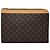 Louis Vuitton Pochette Jour Monogram Pouch Nero