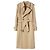 Burberry Trench Coat Long Heritage Arancione