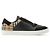 Burberry Sneaker a quadri in pelle e scamosciato Nero - vista 4