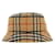Burberry Cappello bucket in cotone a quadri Arancione  - vista 5