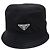 Prada Cappello Bucket in Re-Nylon Nero