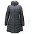 Moncler Flammet Langer Daunenmantel Braun - Ansicht 2