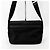 Prada Borsa a tracolla in nylon con logo triangolare Argento - vista 3
