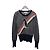 Thom Browne Rundstrick mit drei Streifen Navy-Tape Blau