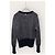 Thom Browne Rundstrick mit drei Streifen Navy-Tape Blau - Ansicht 4