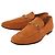 Gucci Jordan Horsebit Wildleder Loafer Größe Orange - Ansicht 3