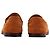 Gucci Jordan Horsebit Wildleder Loafer Größe Orange - Ansicht 4