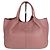 Tod's Große Logo-Tote-Bag aus hellrosa Leder Pink