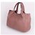 Tod's Große Logo-Tote-Bag aus hellrosa Leder Pink - Ansicht 3