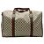 Gucci Borsa Duffle Large Beige Soft GG Supreme Web Marrone - vista 5