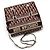Dior Borsa a tracolla messenger Burgundy Oblique Rosso - vista 3