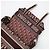 Dior Borsa a tracolla messenger Burgundy Oblique Rosso - vista 6
